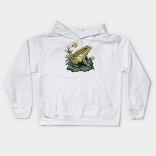 Ukiyo-e Frog Kids Hoodie